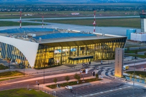 Стела Саратовский аэропорт Гагарин